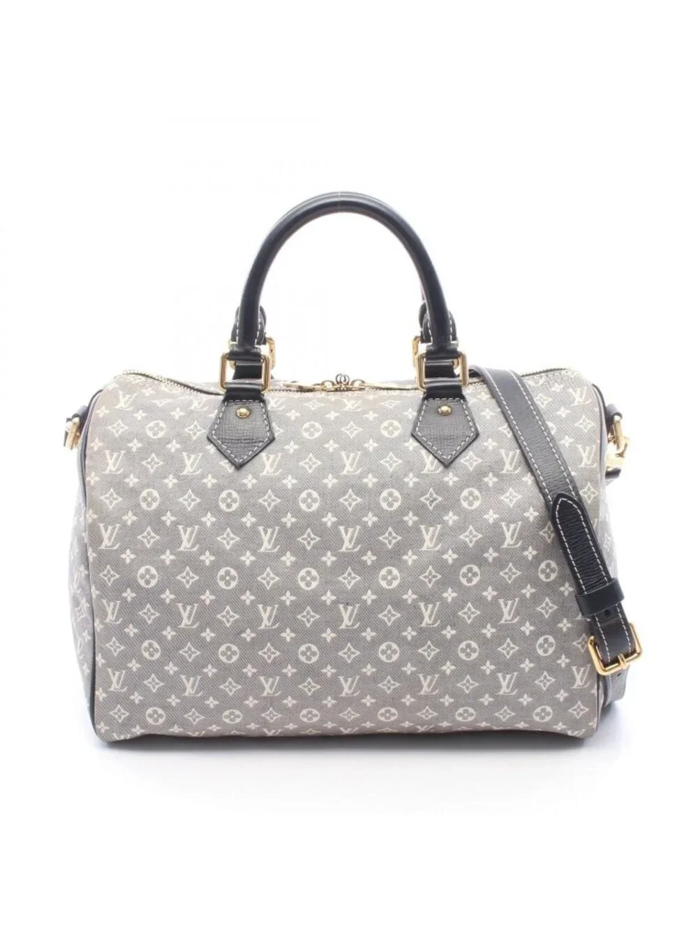 Louis Vuitton Speedy Bandouliere 30 Ankle Canvas Leather Band 30 Handbag